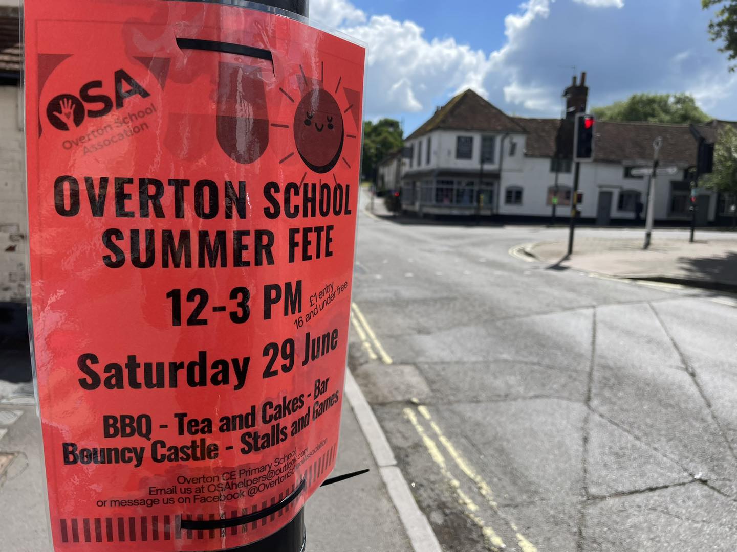 Volunteers required for Overton School Fete